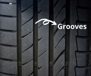 what are tire grooves