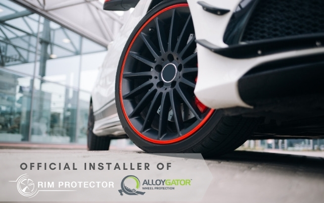 official installer of alloy gator and rim protector